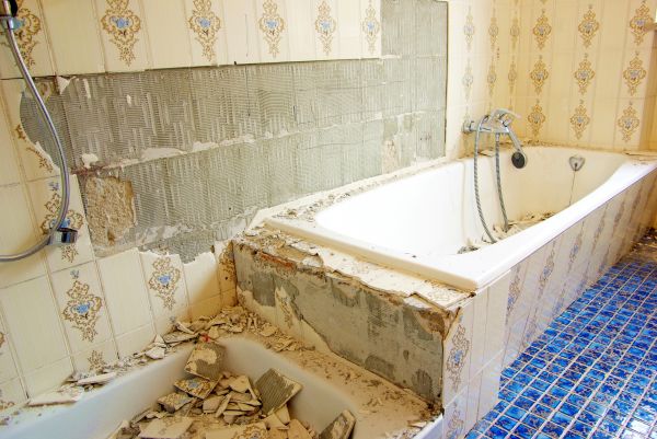 Shower Demolition in Madera