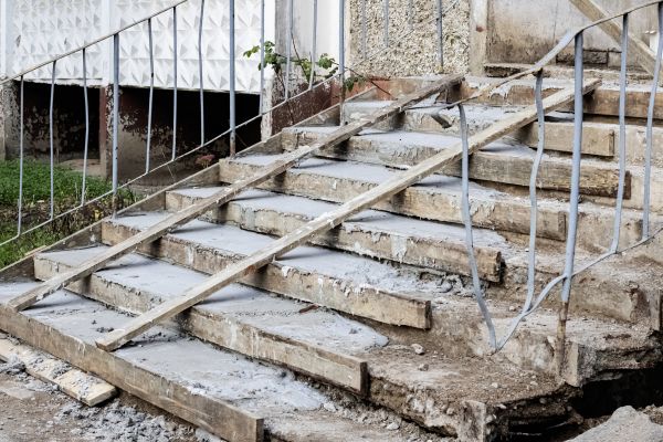 Staircase Demolition in Madera